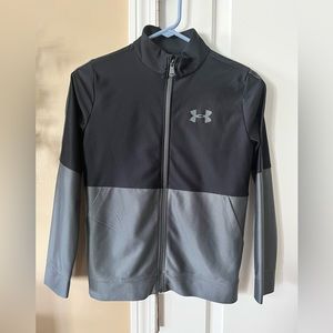 UA Black and grey zip up